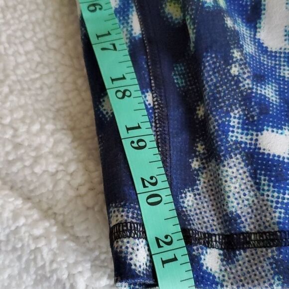 CATO blue multicolor cropped leggings - Picture 11 of 11